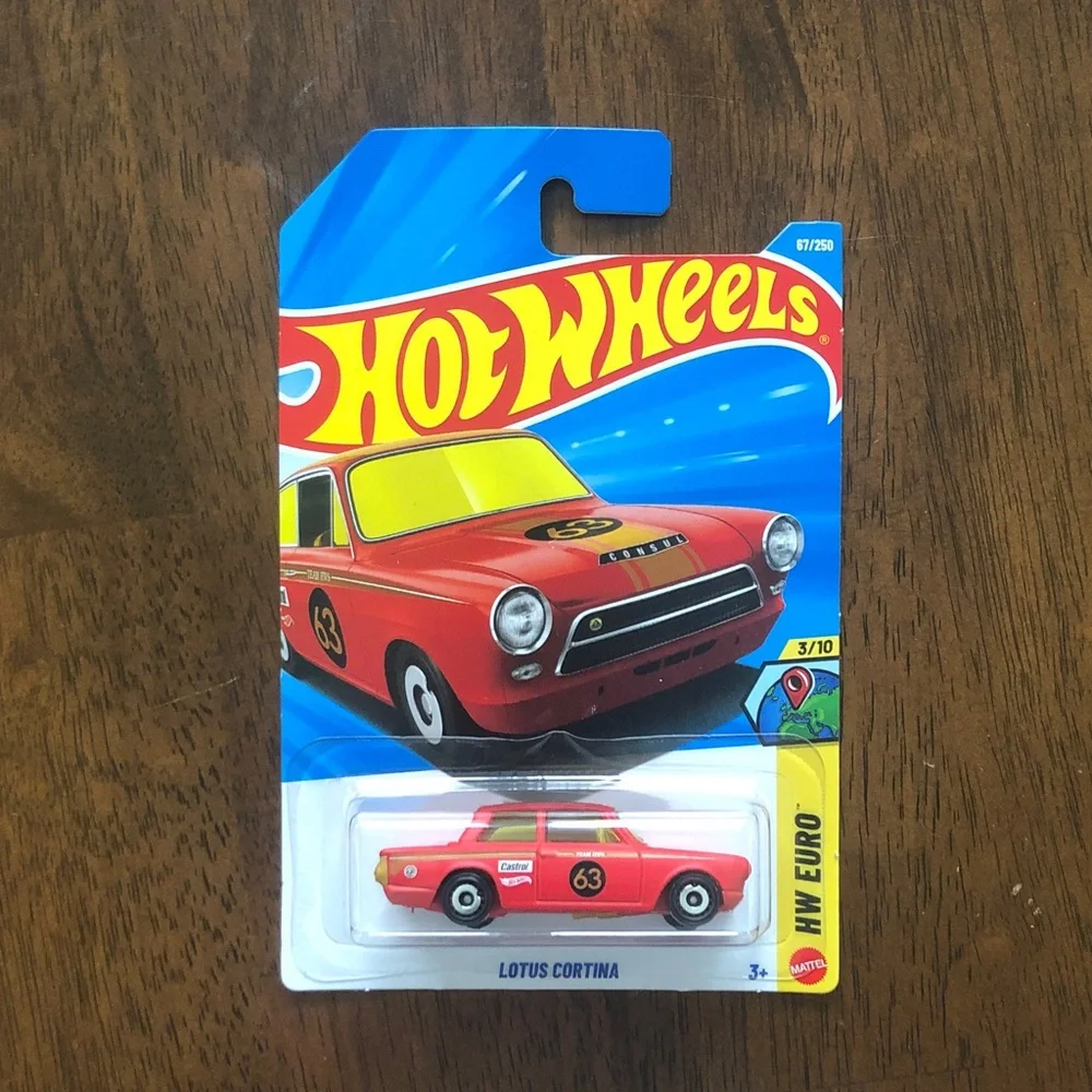 Mattel Hot Wheels Red Lotus Cortina Toy Car